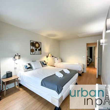 Urbanflat 130 - Beautiful 4 Bedroom * Parigi